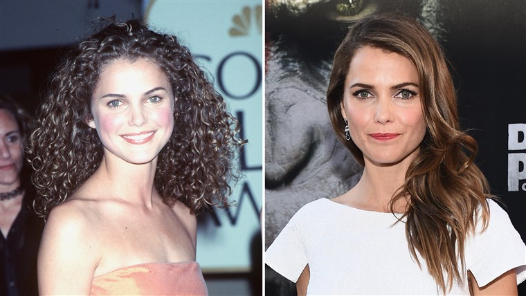 Keri Russell, then and now. Felicity, Felicity, wherefore art thou curls?