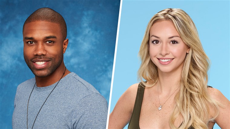 'Bachelor in Paradise's' DeMario Jackson and Corinne Olympios.