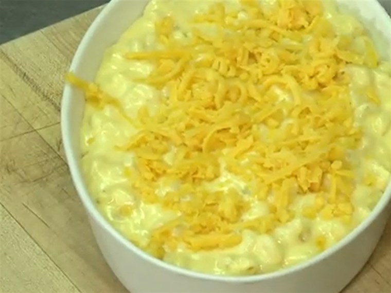 癌症 patients love creamy comfort foods, like this macaroni and cheese dish offered by the new Cancer Nutrition Consortium