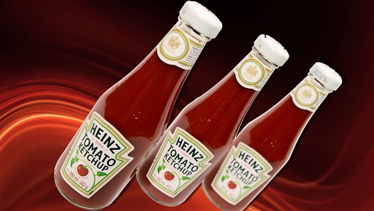 Heinz ketchup jars