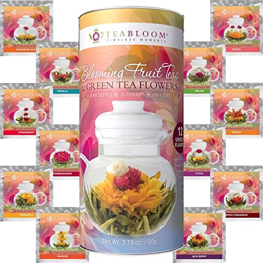 чай bloom fruit tea variety pack