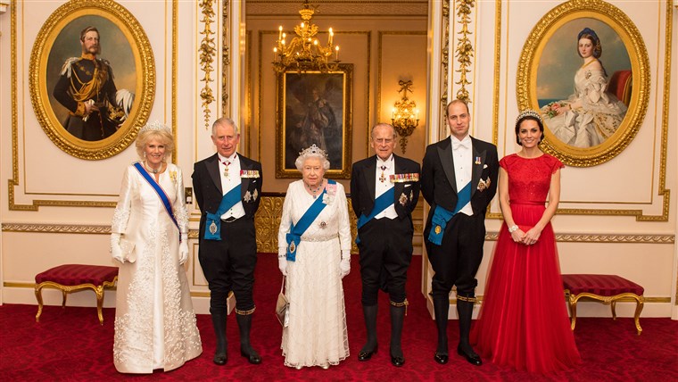 该 Annual Diplomatic Corps Reception At Buckingham Palace