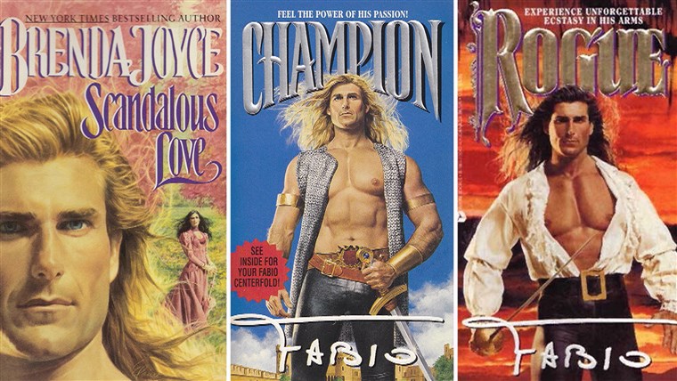 Фабио's face and pecs adorned any number of romance novels at one point.