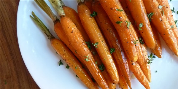 香醋，蜂蜜 Roasted Carrots 