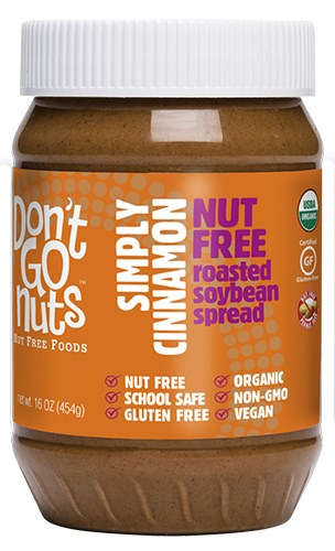Don't Go Nuts Simply Cinnamon Soybean Spread
