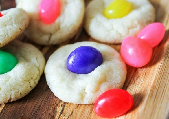 果冻 bean sugar cookies