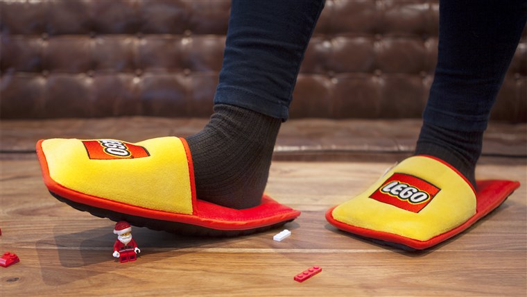 Лего slippers by Brandstation