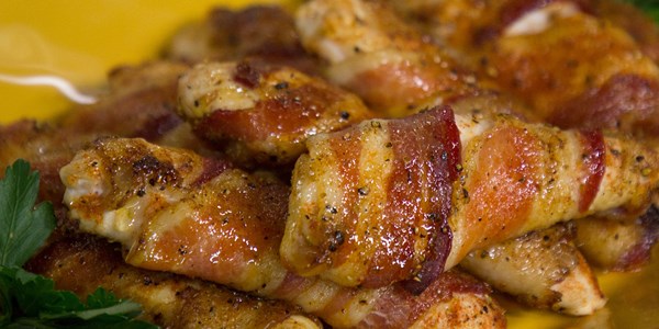 Bacon-Wrapped Chicken Tenders