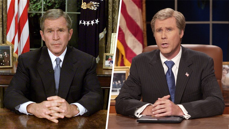 جورج Bush, Will Ferrell impersonates George Bush on SNL