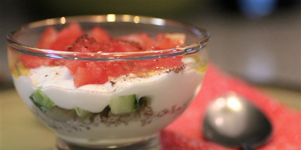 Основен Savory Yogurt Parfait 