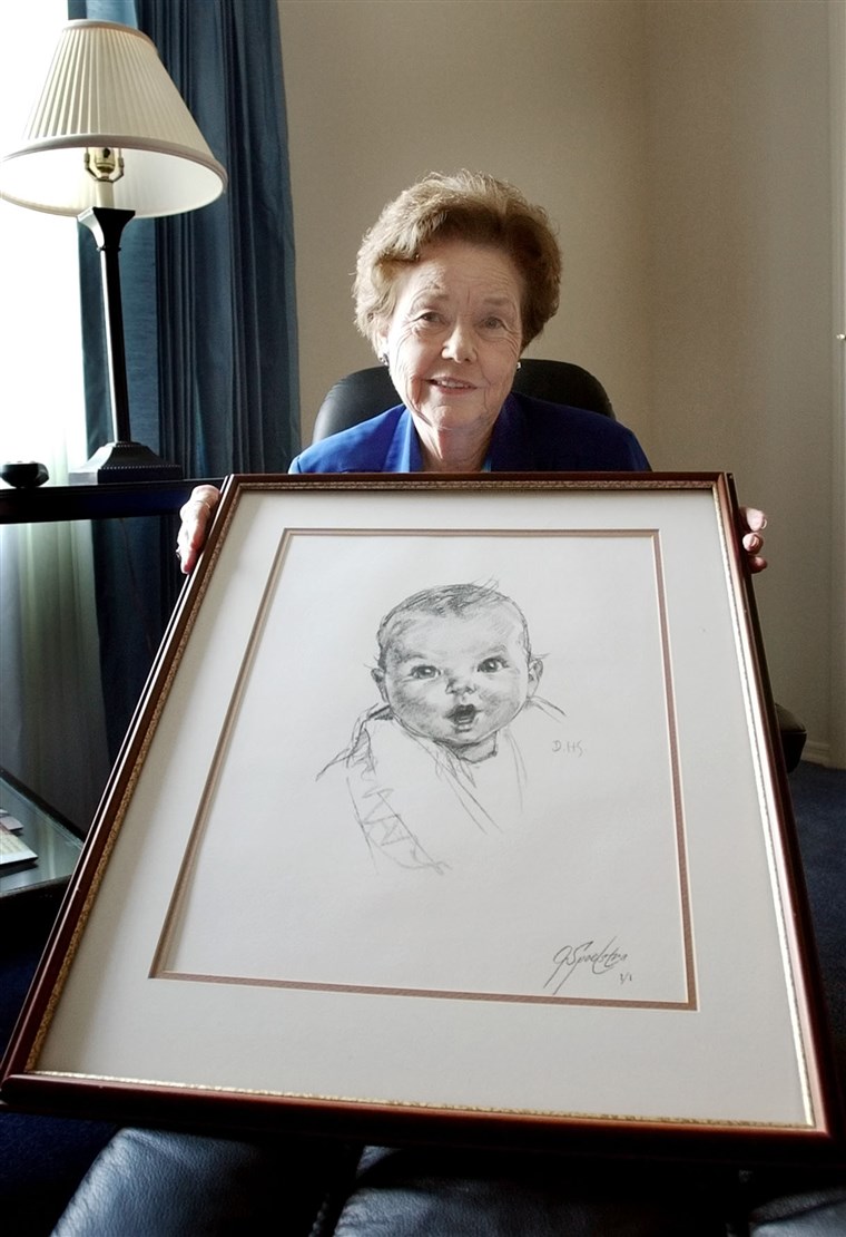 Ann Turner Cook, whose baby face launched the iconic Gerber logo