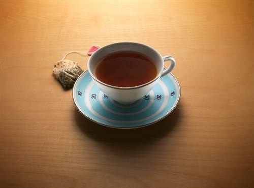 热 cup of tea