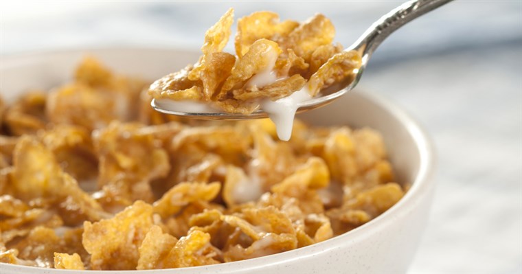 碗 of cereal