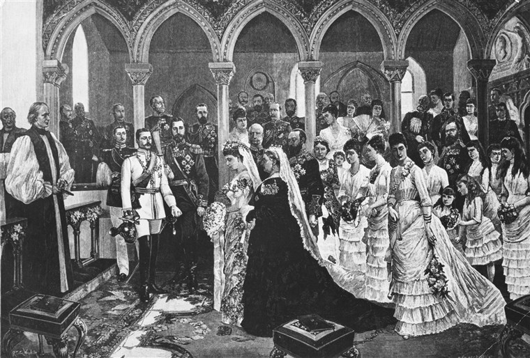 婚礼 of Queen Victoria's daughter, Beatrice