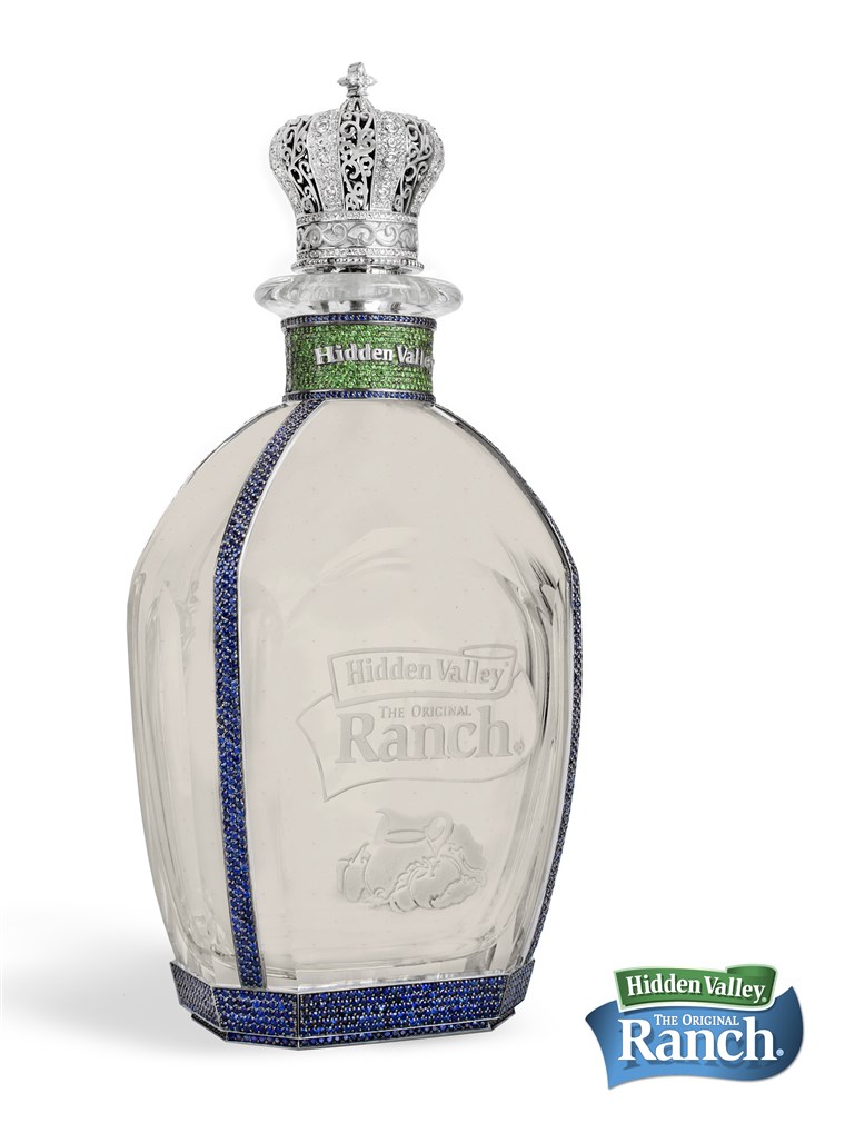 скрит Valley releases $35K bottle of ranch for a National Ranch Day contest March 10 to May 19.