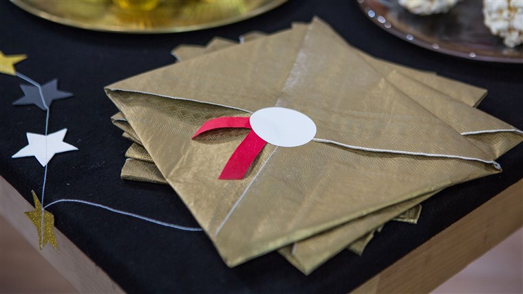 Оскар party Envelope Napkins