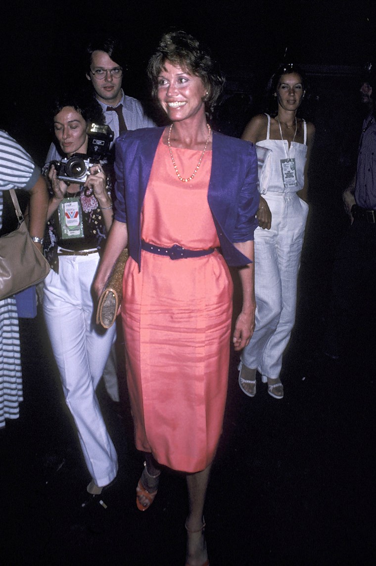 玛丽 Tyler Moore at the 1980 Democratic National Convention