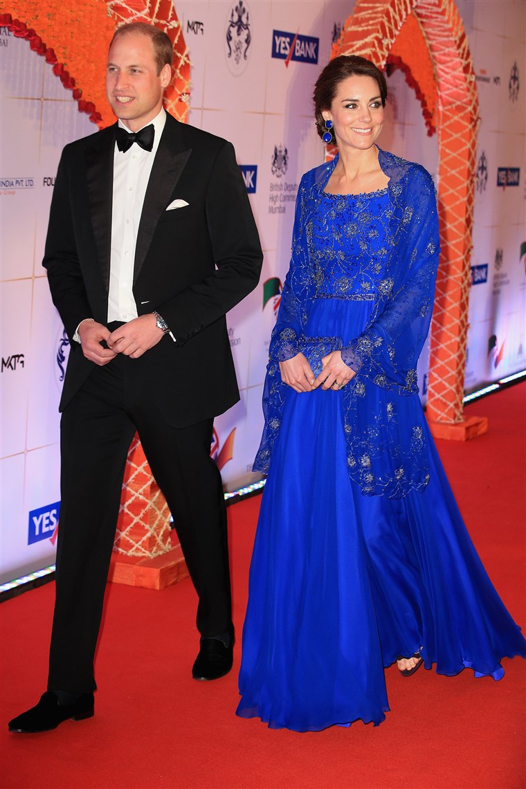 Bild: The Duke & Duchess Of Cambridge Visit India & Bhutan - Day 1