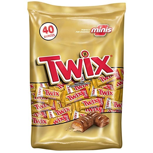 Twix mini candy bars