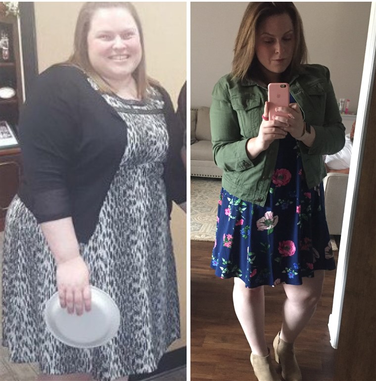منذ 2016, Anja Taylor has been exercising and eating healthy foods. She's lost 103 pounds and feels happy with how she looks.
